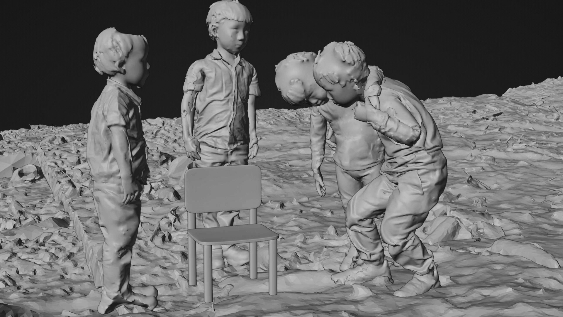 「災變論」系列作品影像截圖02 圖片由藝術家提供